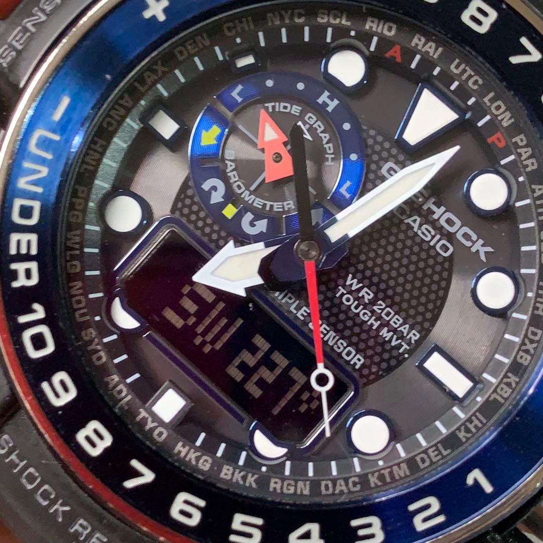 時計 CASIO G-SHOCK GWN-1000B Marine Blue