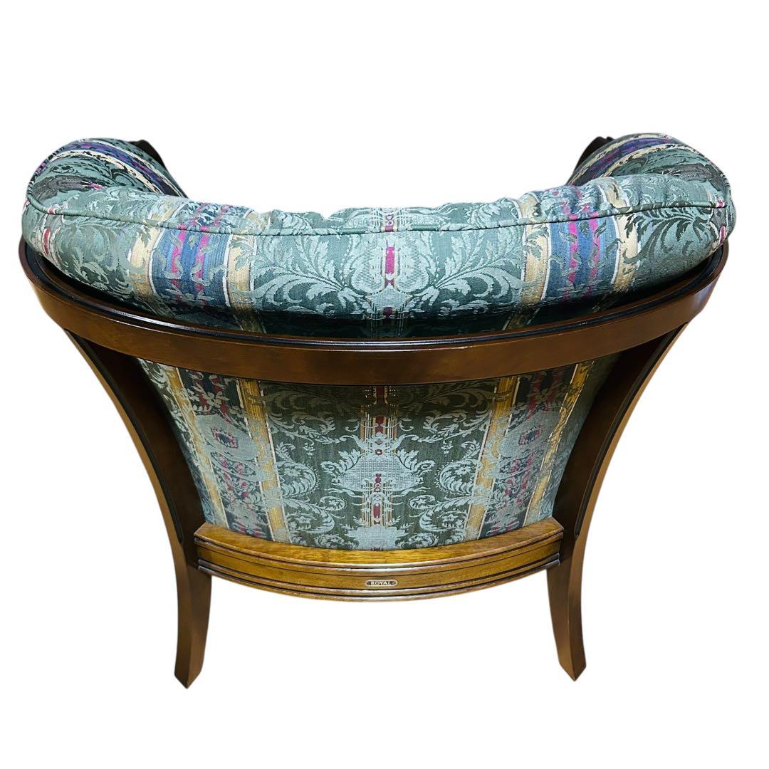 極美品 マルニ木工 地中海ロイヤル シャルル アームチェア 31万 1人掛け ②