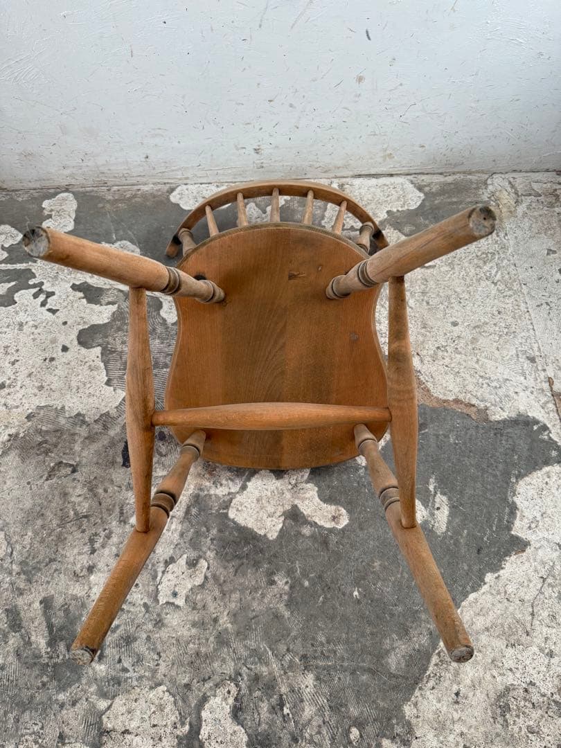 ビンテージ ダイニングチェア　カフェチェア 剥離 no1