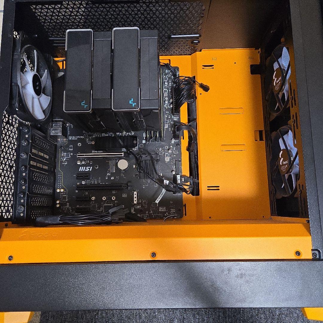 OSなしデスクトップパソコン　i7 11700k ddr4 32GB　gpu無し