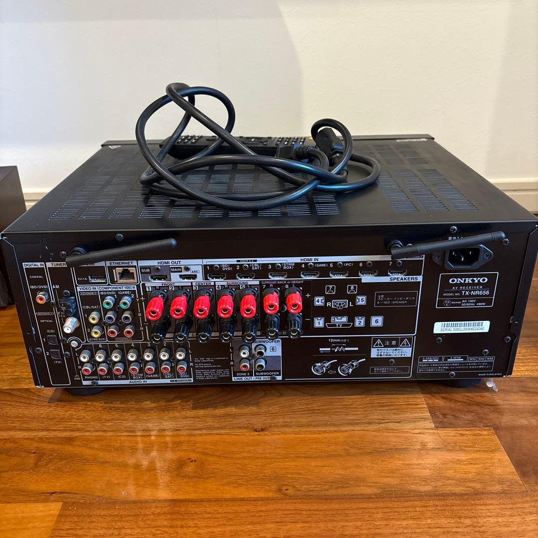 ONKYO AVアンプ リモコン付き