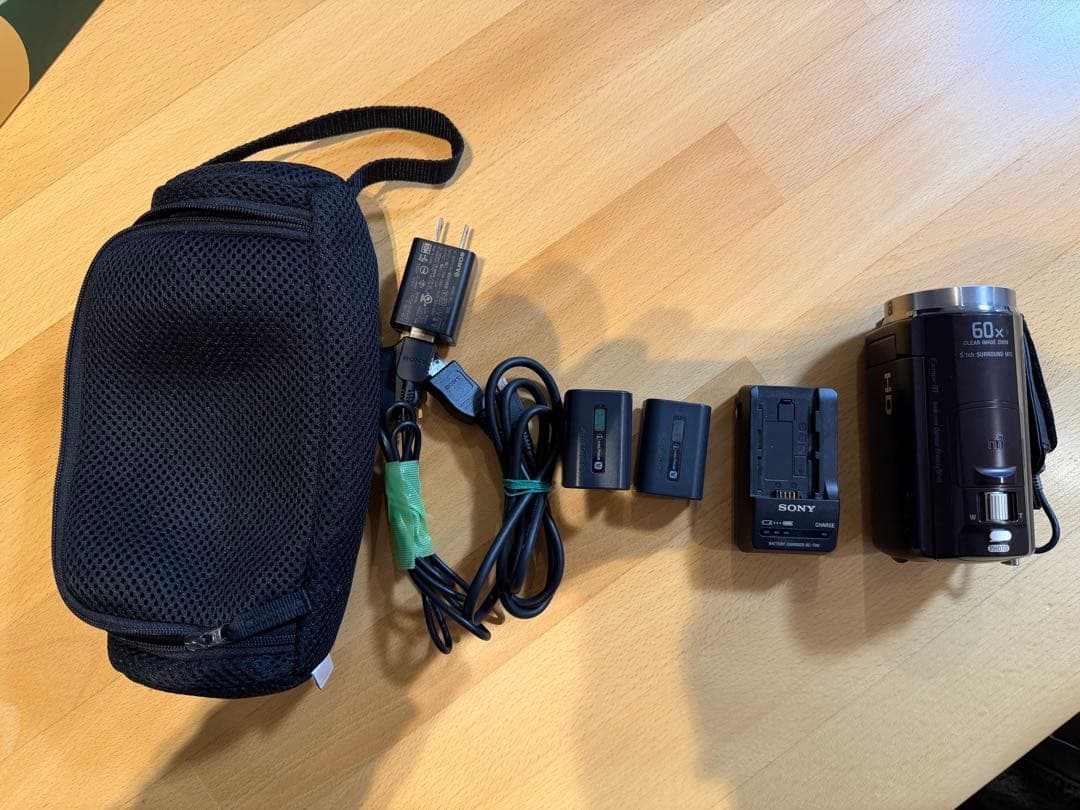 SONY HD 60倍ズーム ビデオカメラ本体