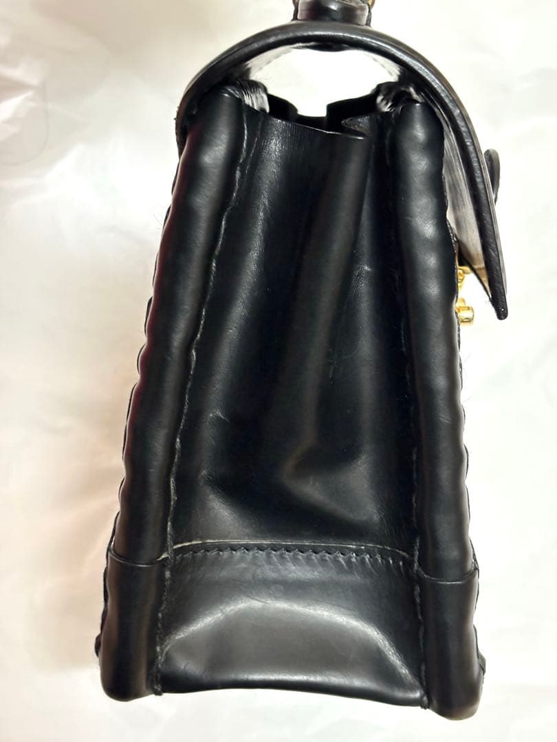 エバゴス　かっちりバッグ　ケリーミニS ※ショルダーストラップ欠品