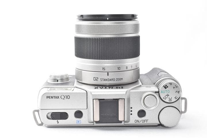【美品】ペンタックス PENTAX Q10 シルバー レンズキット