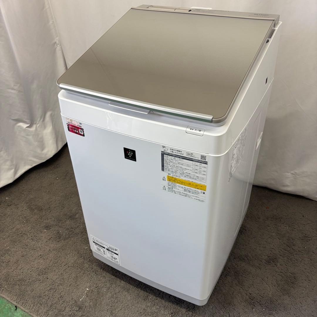 991　SHARP　洗濯機　11キロ　乾燥付き　中古　綺麗　設置無料　安い‼️