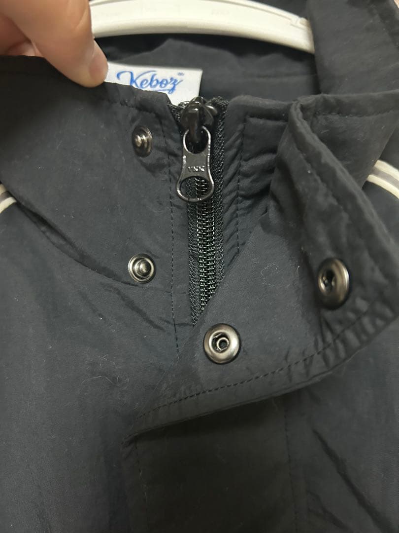 Keboz ナイロンジャケット M ブラック