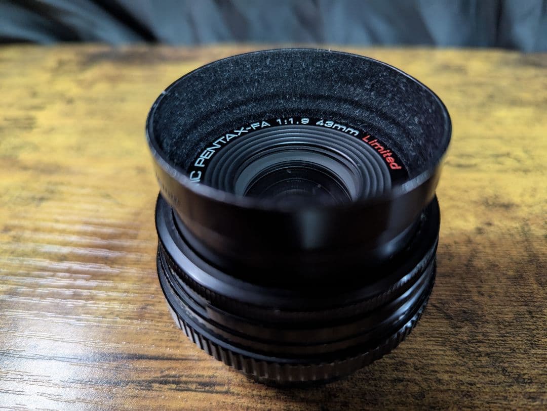 PENTAX FA 43mm f/1.9 Limited　ペンタックスレンズ