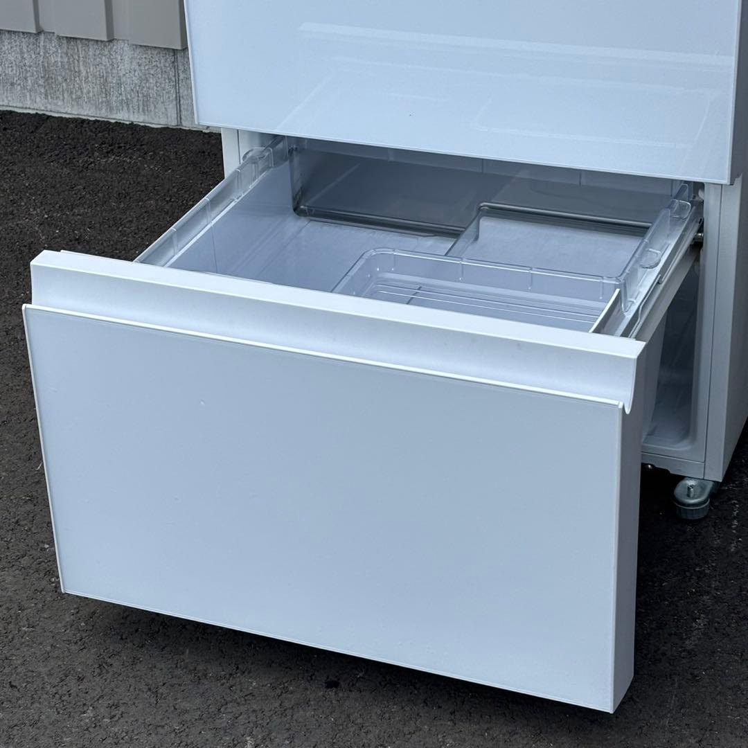 ω送料込！設置対応◎2021 SHARP 412L 冷蔵庫 SJ-G413G-W