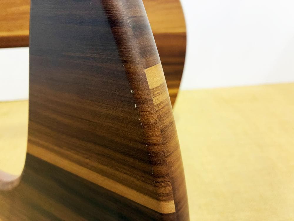 ★コーヒーテーブル ガラス天板 オニギリ型【コーヒーテーブル】FP09