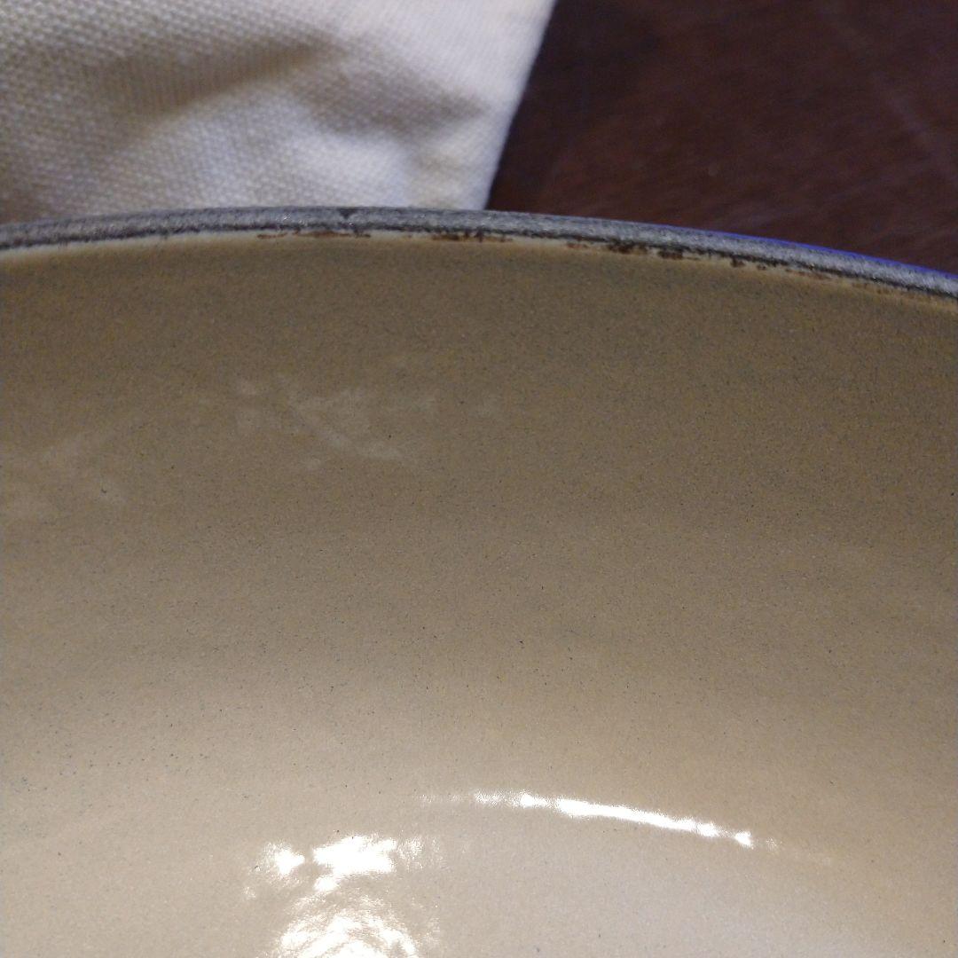 ル・クルーゼ(LE CREUSET) ホーロー鍋 26cm　青