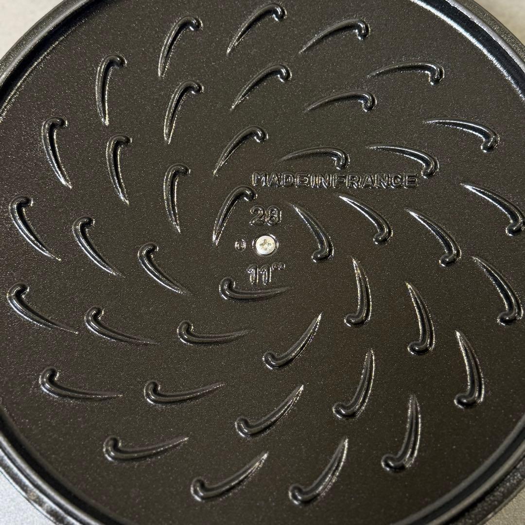STAUB 28cm ブレイザーソテーパン グラファイトグレー ストウブ