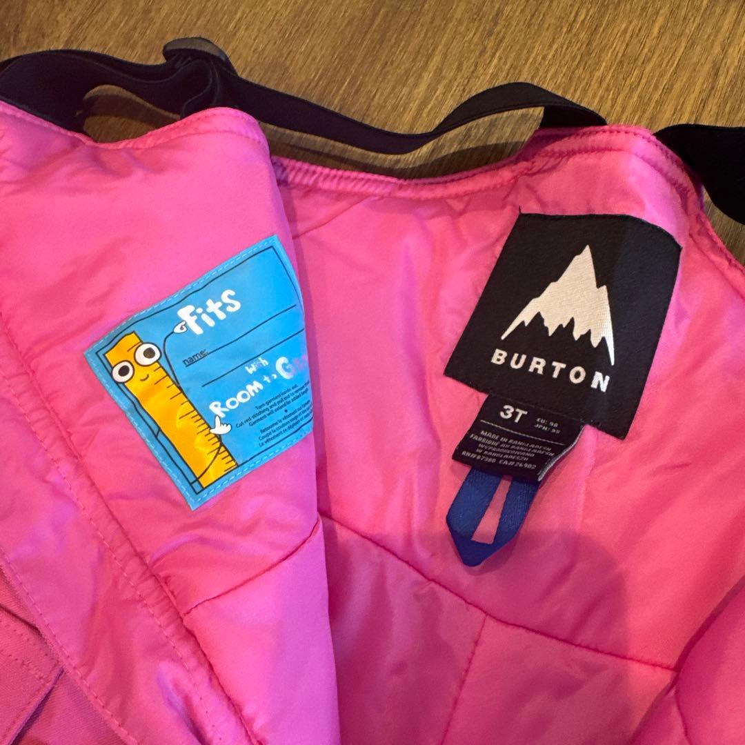 BURTON 子ども用スキーウェア ピンク/ブルー