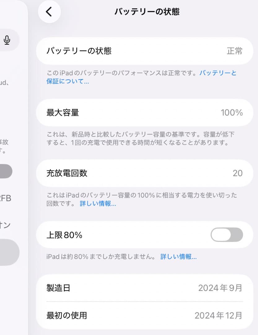 iPad mini 8.3 Wi-Fi A17 Pro 128GB スターライト