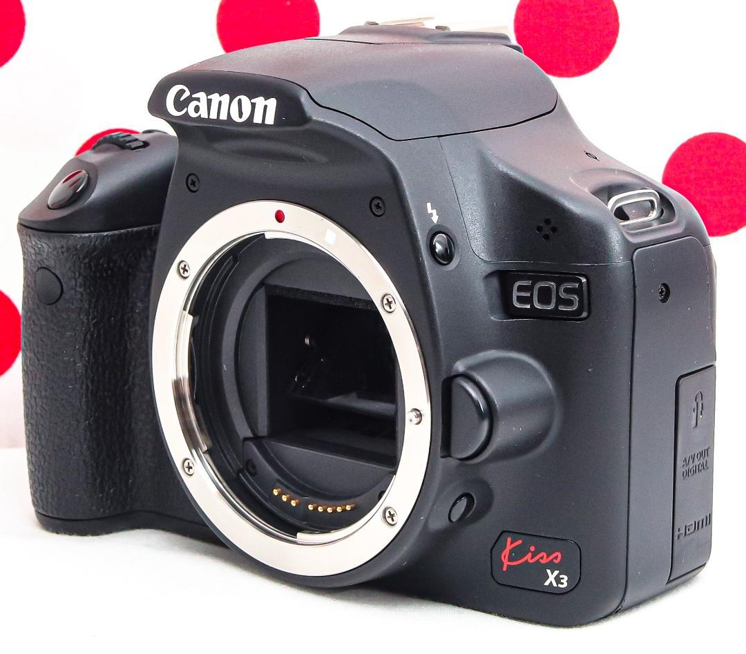 Canon kiss x3❤スマホ転送OK❤動画撮影❤届いてすぐ使える❤人気機種