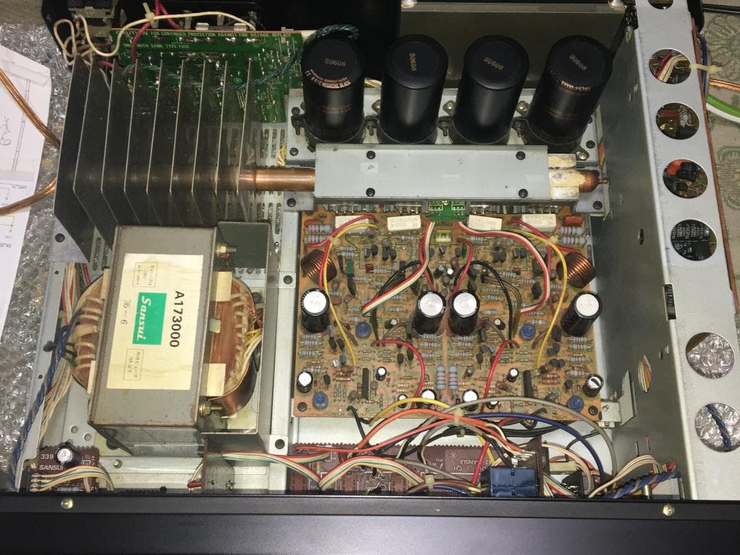 調整済　山水　Sansui　AU-D607G　Extra　プリメインアンプ