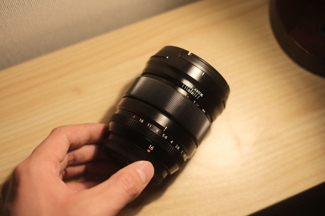 Fujifilm XF 16mm F1.4 R WR レンズ