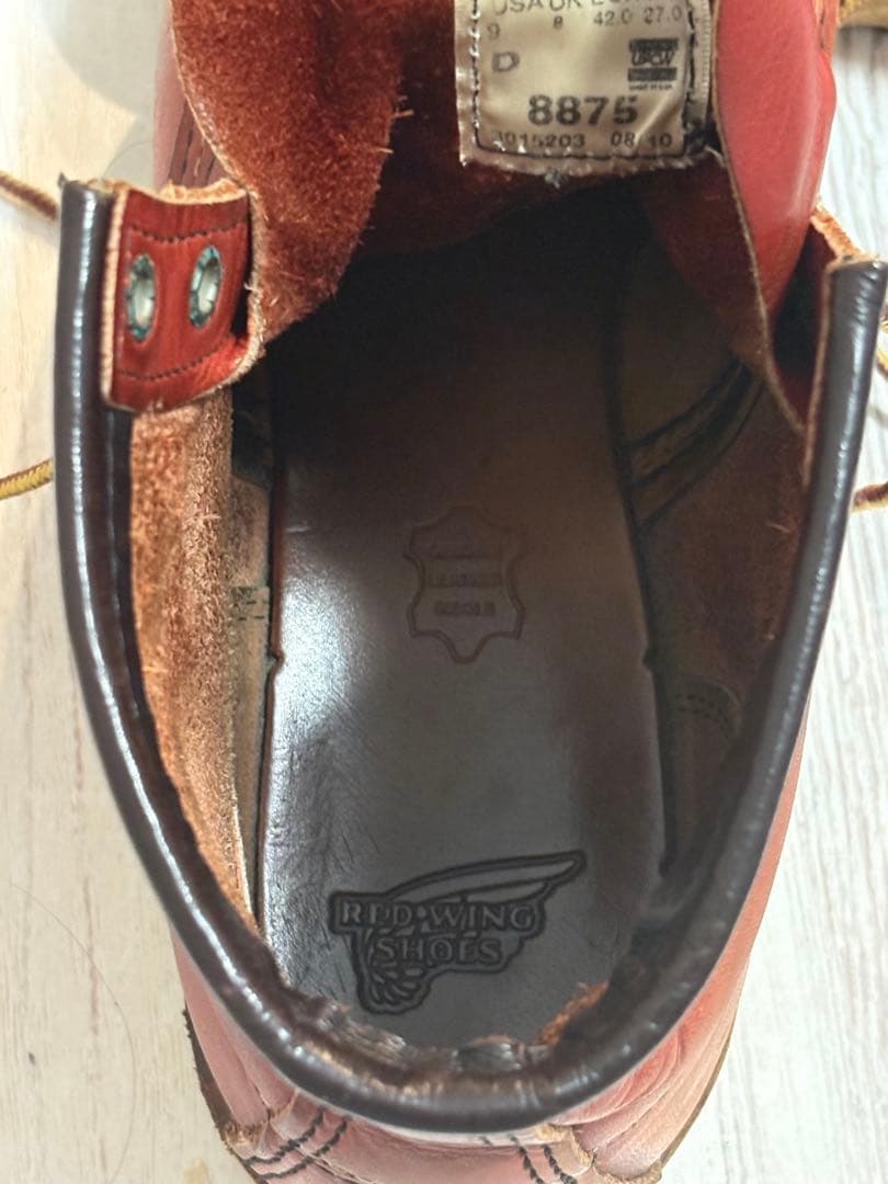 レッドウィング REDWING アイリッシュセッター　8875 27cm