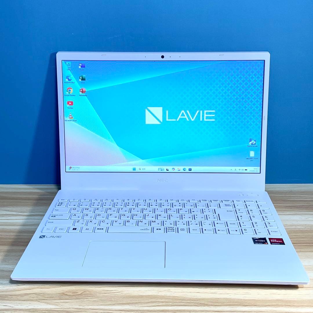 Windowsノート本体 NEC LAVIE N15/Ryzen7 5700U/16GB/SSD512GB