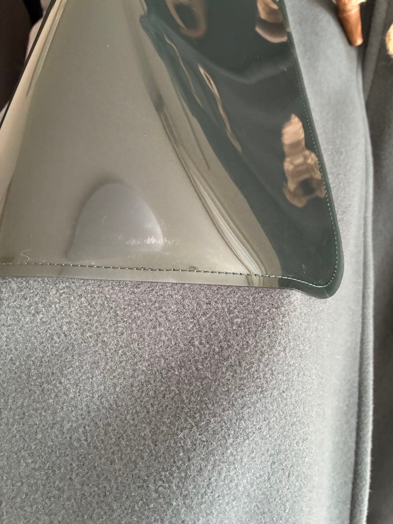 UNDERCOVERアンダーカバー フード&袖ダウンウールモッサーダッフルコート