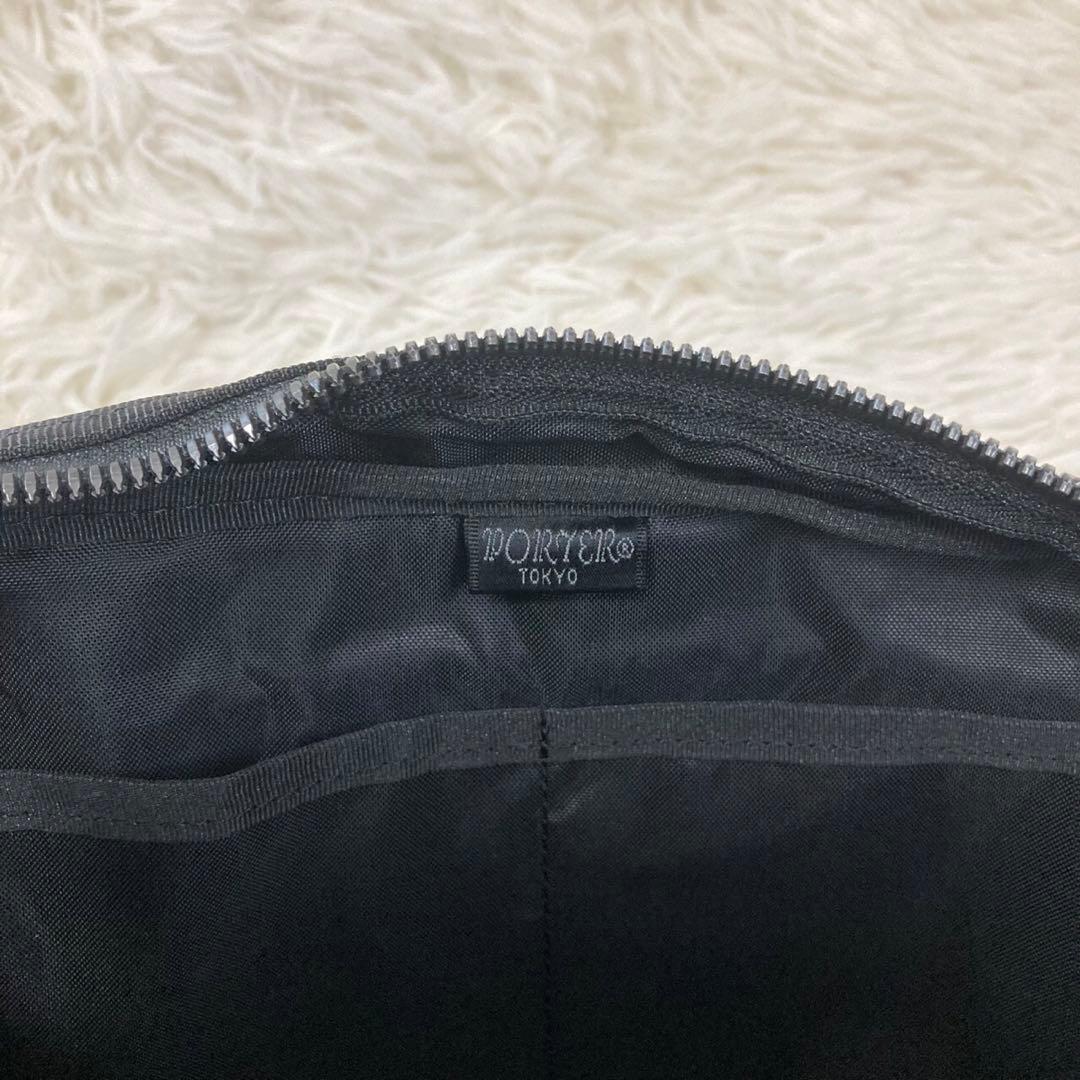【極美品】PORTER ポーター VERVE ヴァーヴ ポーチ ブラック 総柄