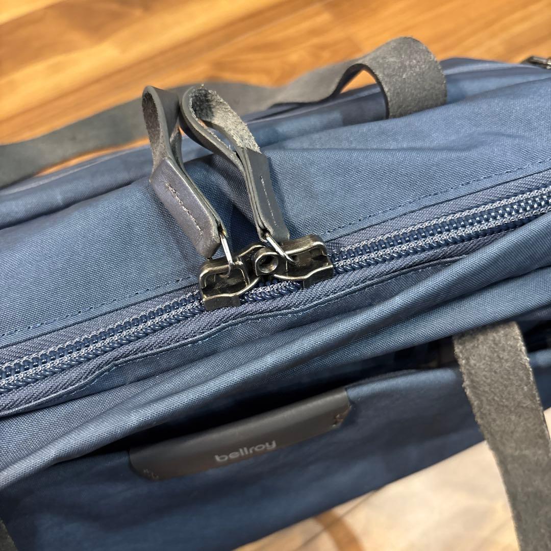 【美品】Bellroy Flightバッグ 大容量 ボストン 軽量 クラムシェル