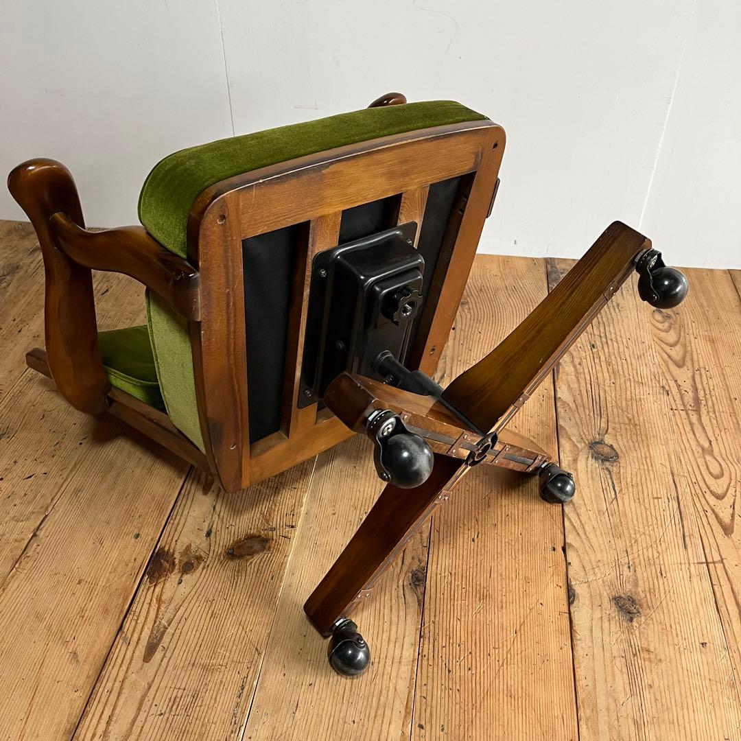 オールド カリモク karimoku コロニアル チェア 椅子 グリーン