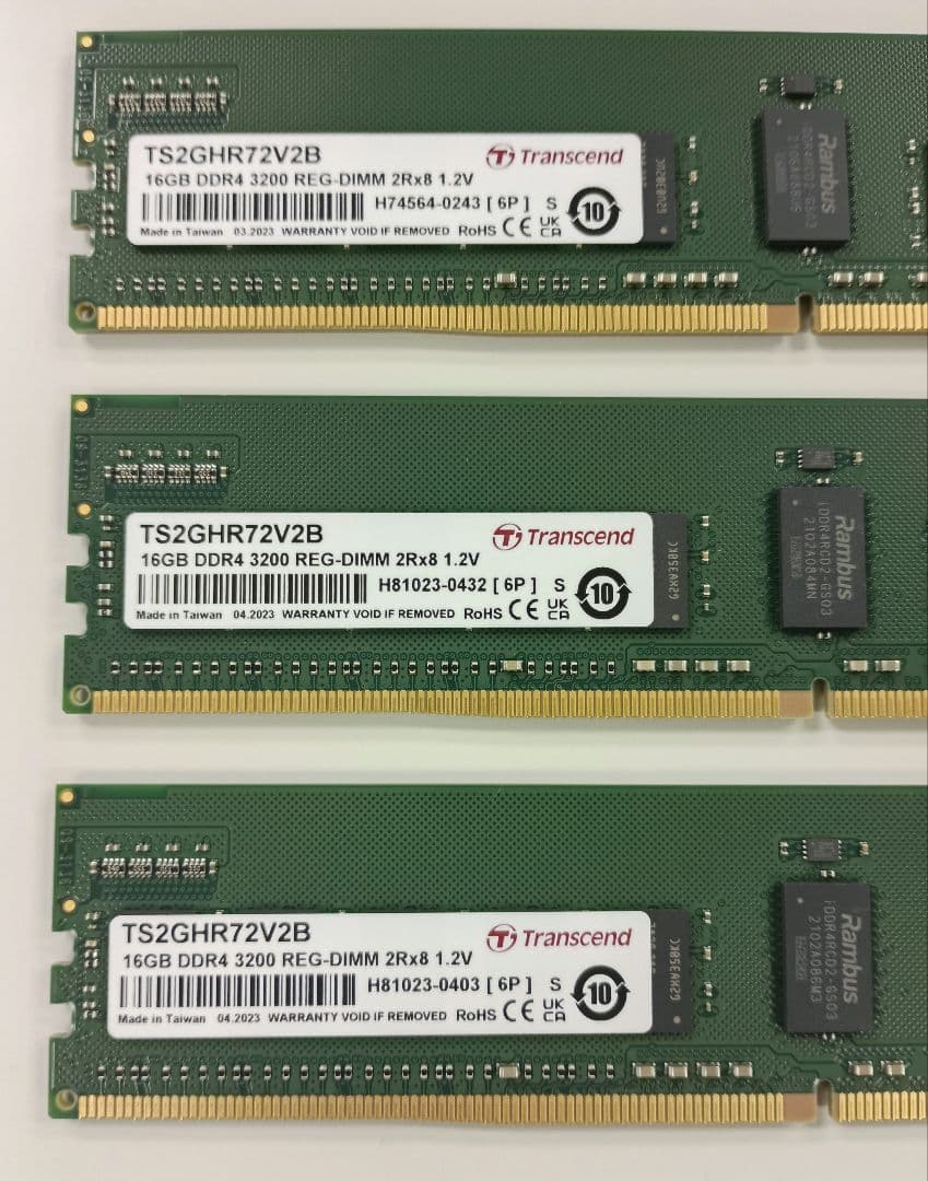 【千葉様】Transcend トランセンド DDR4 3200 16GB メモリ