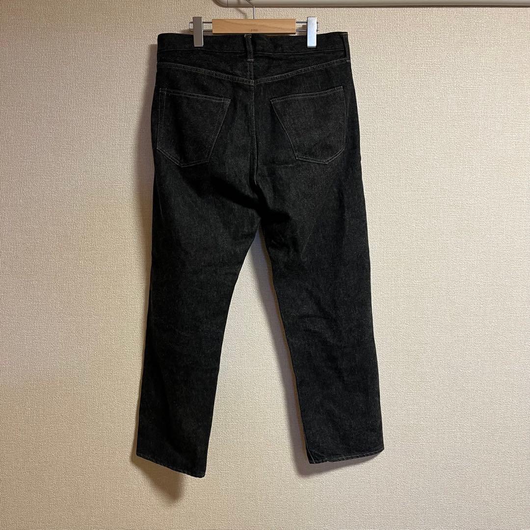 a.presse black washed denim アプレッセ　デニム