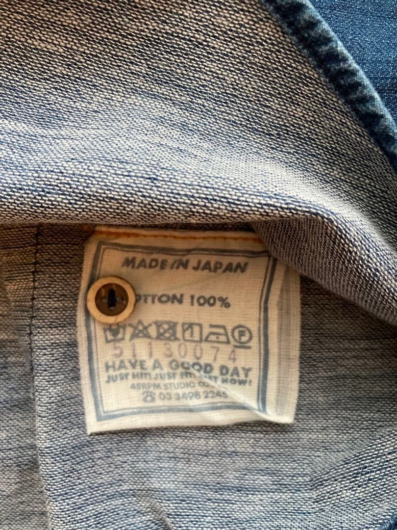 こ*ち様 45Rのデニムシャツ
