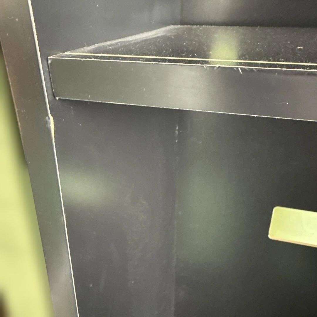 チ*た様 黒い金属製オープンシェルフ 棚 パチンコ棚 家具 キャビネット 家スロ