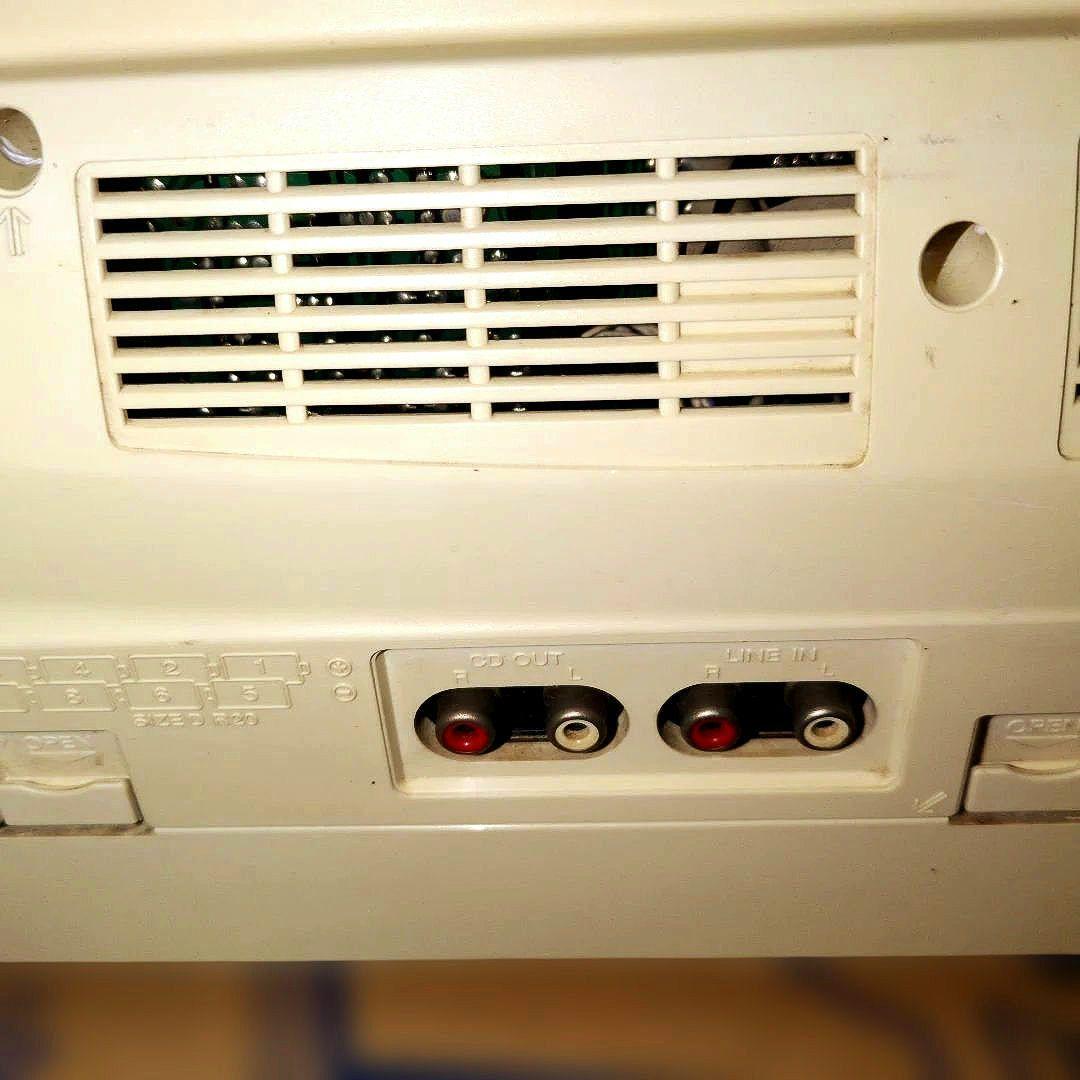 SONY CFD-66 CD・ラジオ・カセットデッキ テープ故障