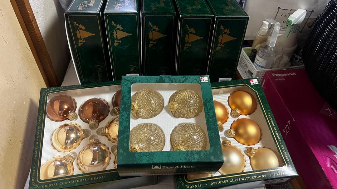 クリスマスツリー電飾、飾り　アメリカ製含む