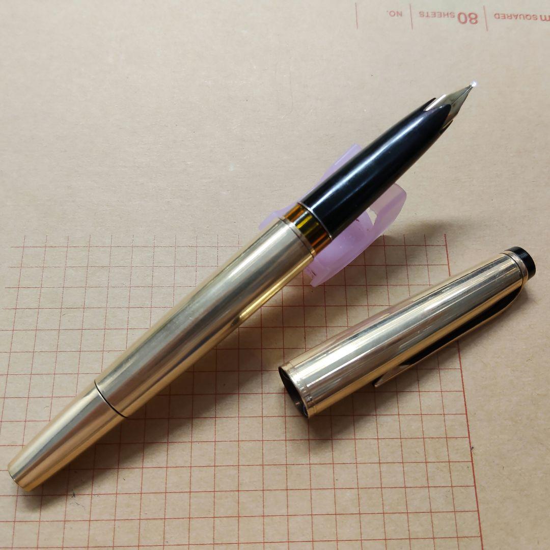 モンブラン マイスターシュテュック No.84 万年筆 750 吸入式 総金張り