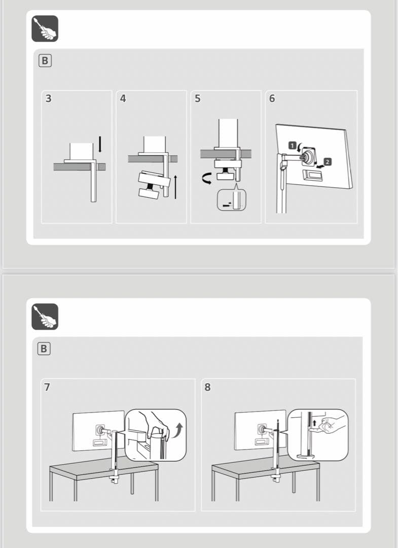 31.5インチ LG MyView Smart Monitor（エルゴアーム）