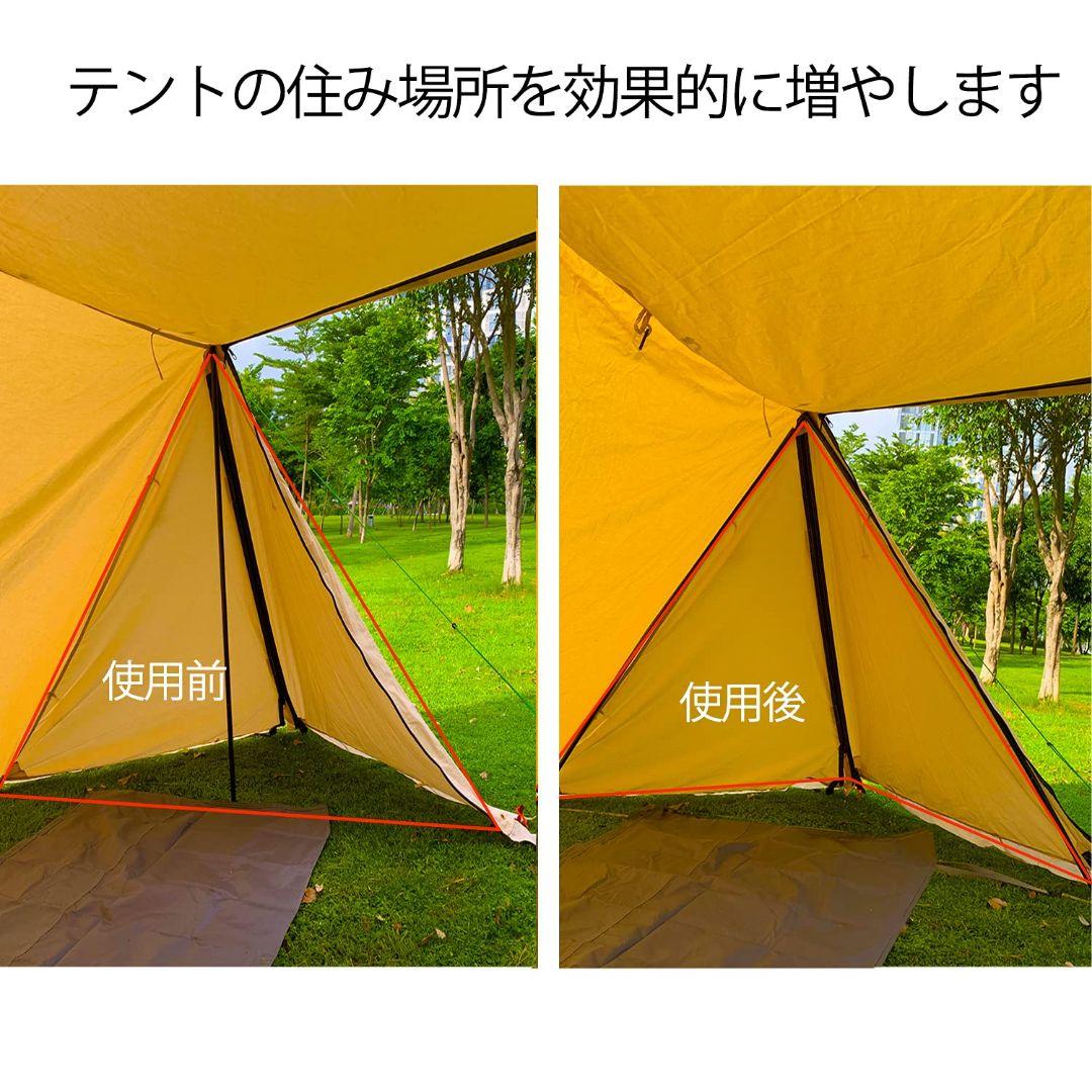 【美品】バンドック ソロベースex改良版 カーキ 付属多数 軍幕 パップテント