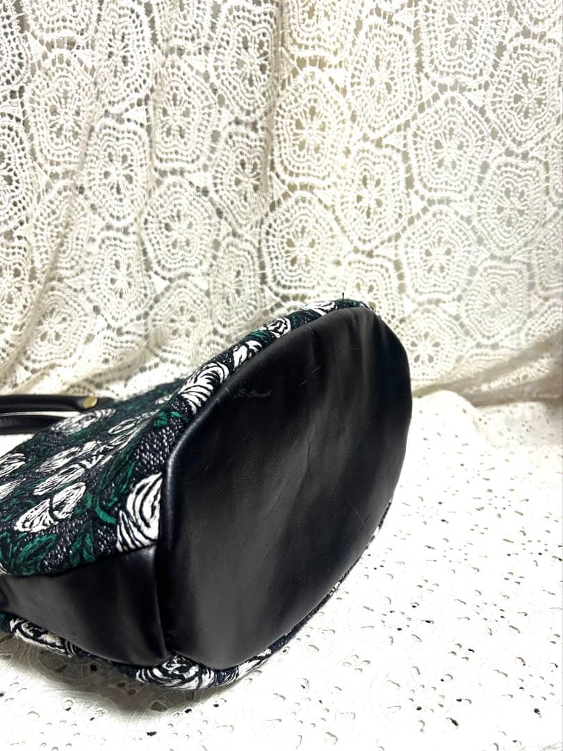 にゃんこ大好き ミナペルホネンハンドメイドブガッティ＆ファーバッグセット