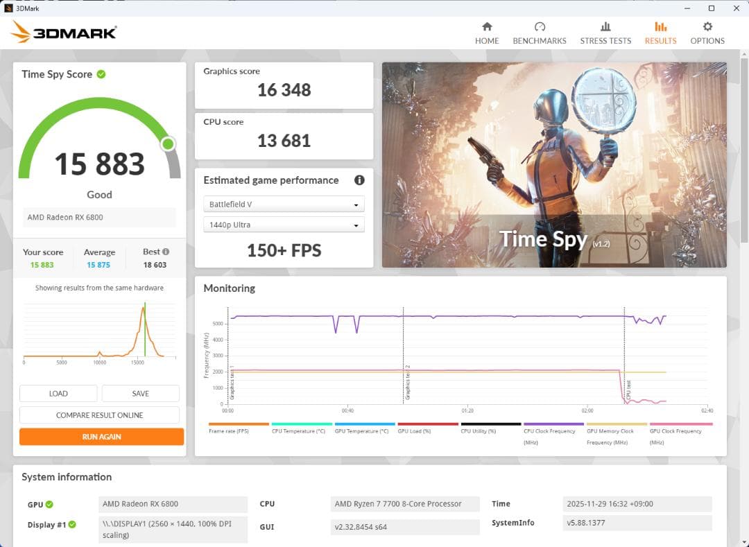 グラフィックボード・グラボ・ビデオカード Phantom Gaming D Radeon RX 6800 16G OC