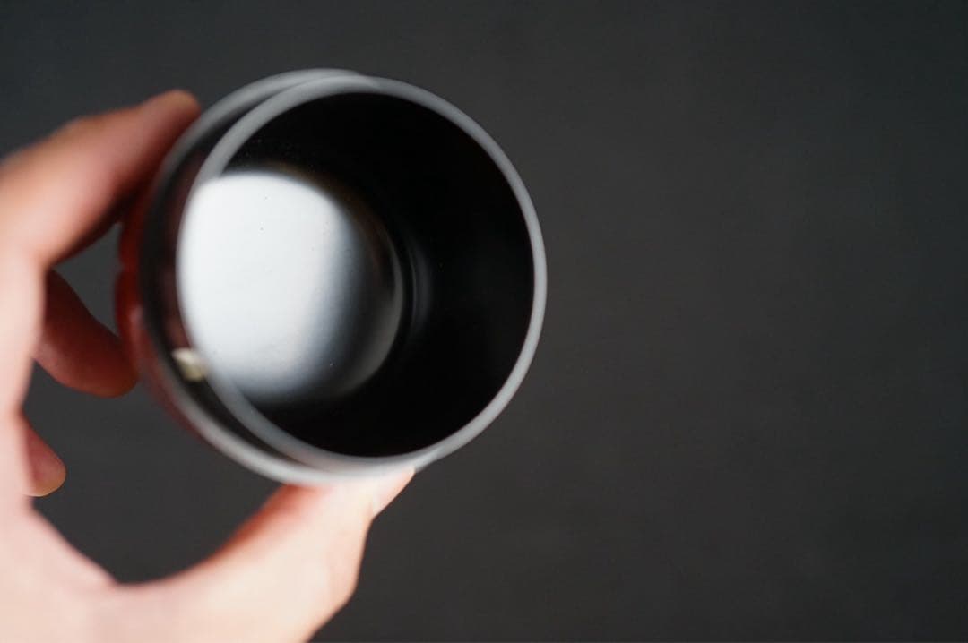 坂本雪斎 作 讃岐漆器 キンマ 中棗 共箱 茶道具