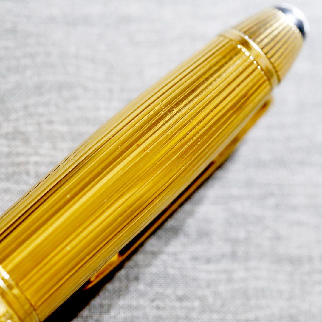 【レア美品 絶版品】モンブラン 万年筆 １４６５ バーメイル ソリテール
