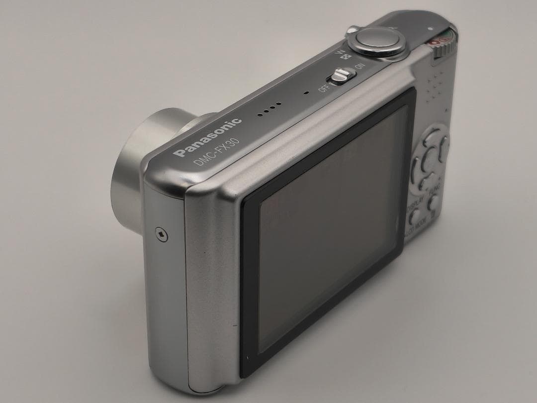 【美品・完品】Panasonic LUMIX DMC-FX30 純正電池3個付