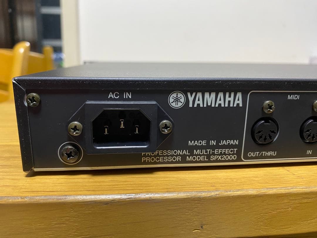 【中古 Bランク】 YAMAHA SPX2000 マルチエフェクトプロセッサー