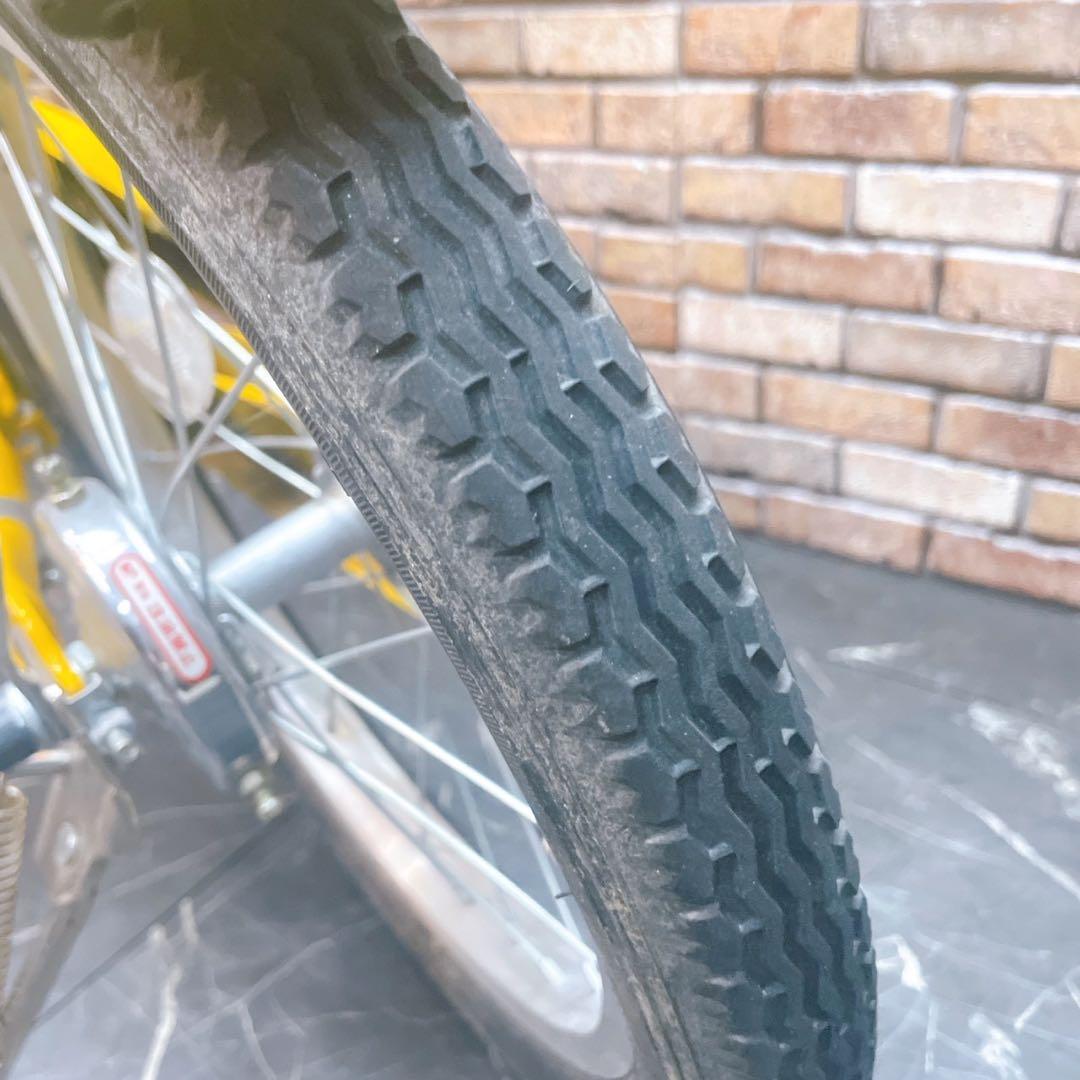 【37】子供用自転車 子供車 Parkside イエロー 16インチ シングル