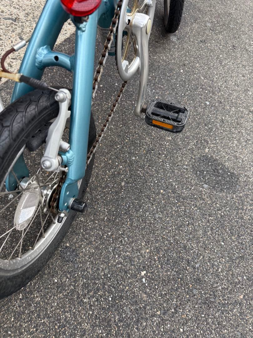 142 自転車 大阪市 【引取り限定】 14インチ 折りたたみ
