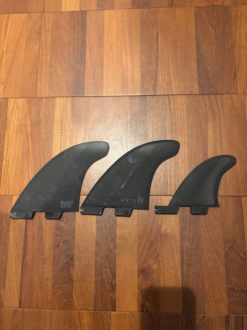 FCS2 FCS FCSII ミックファニング twin+1 黒 fin mf