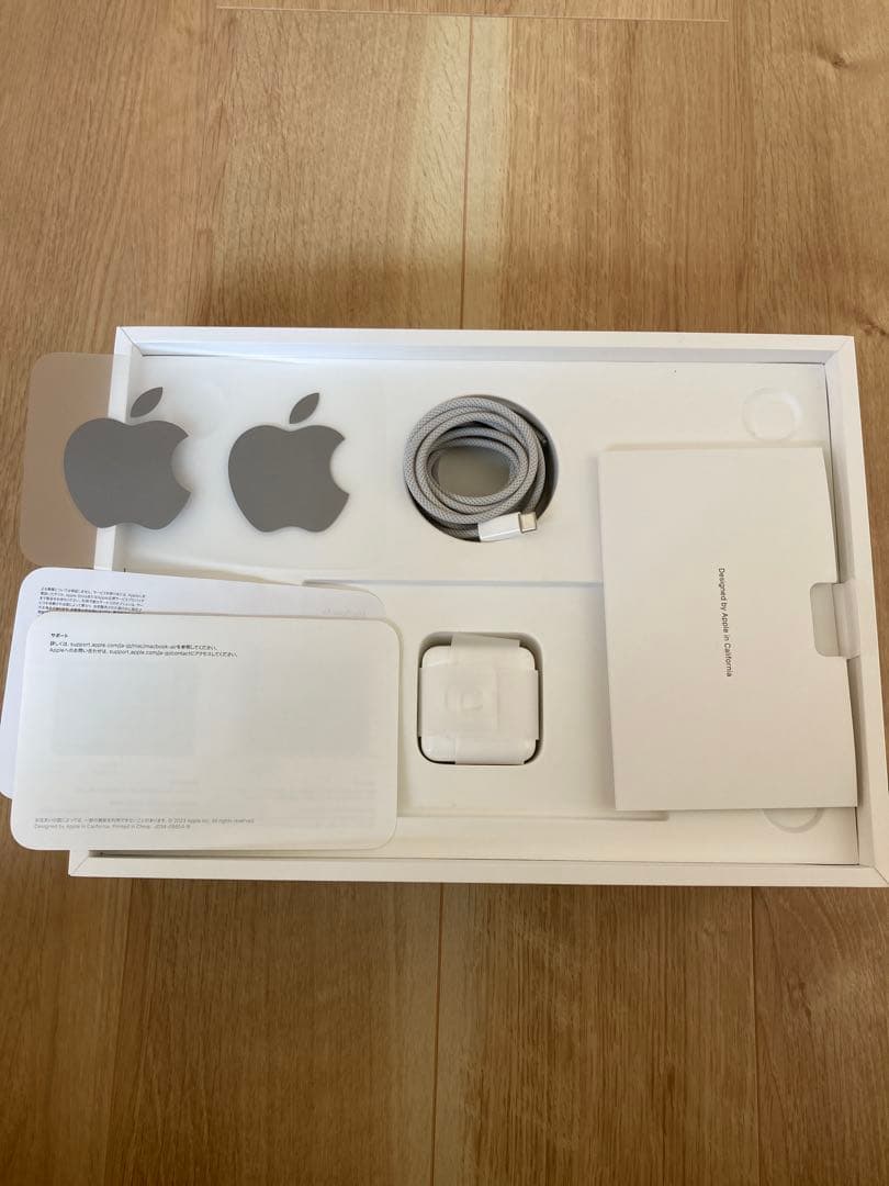 【バッテリー100%】US配列/MacBookAir13/M2/8GB256GB