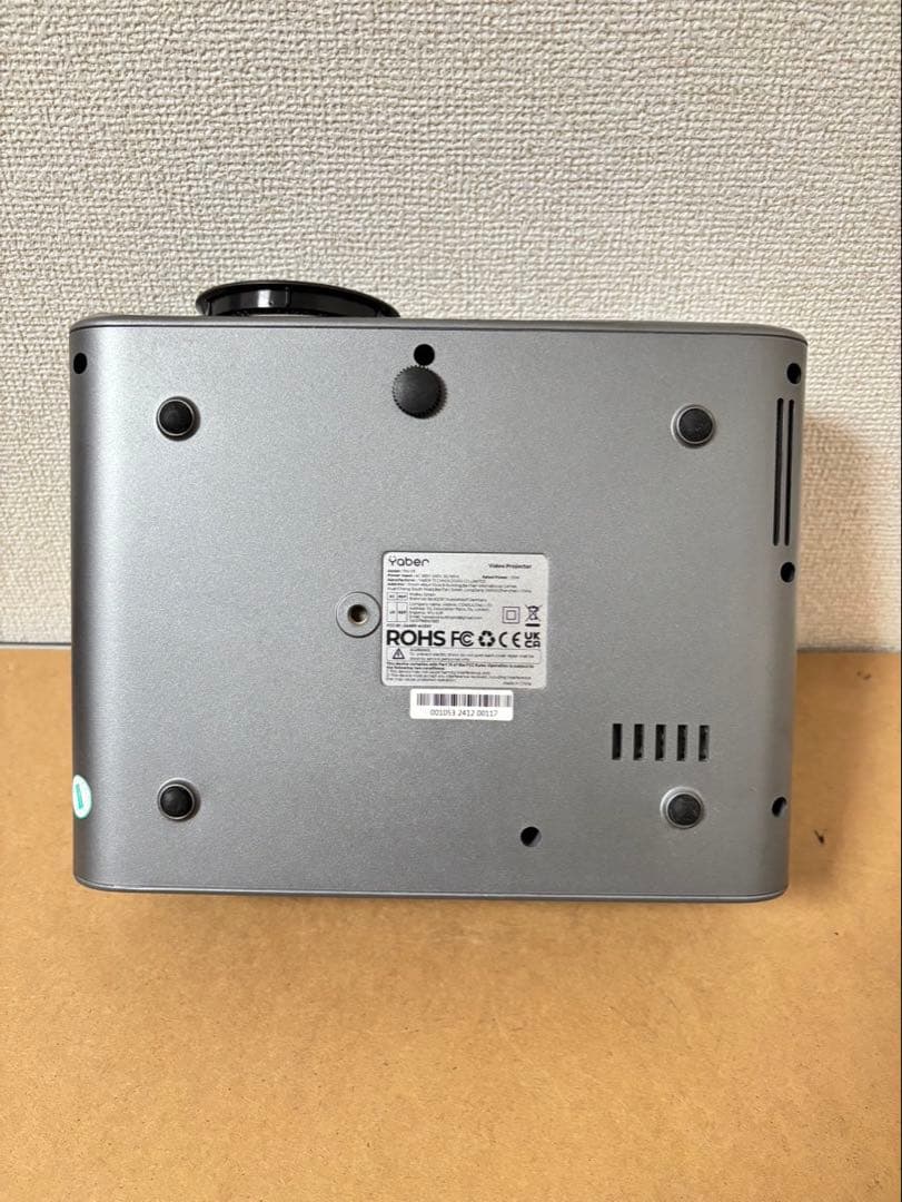 Yaber Pro V9 プロジェクター 本体 ガンメタ