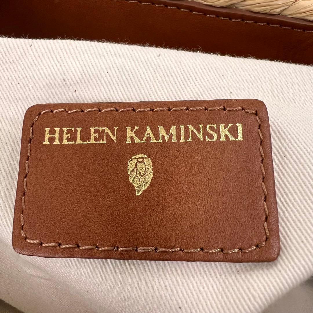 美品！HELEN KAMINSKI かごバッグ 大容量 ベージュ
