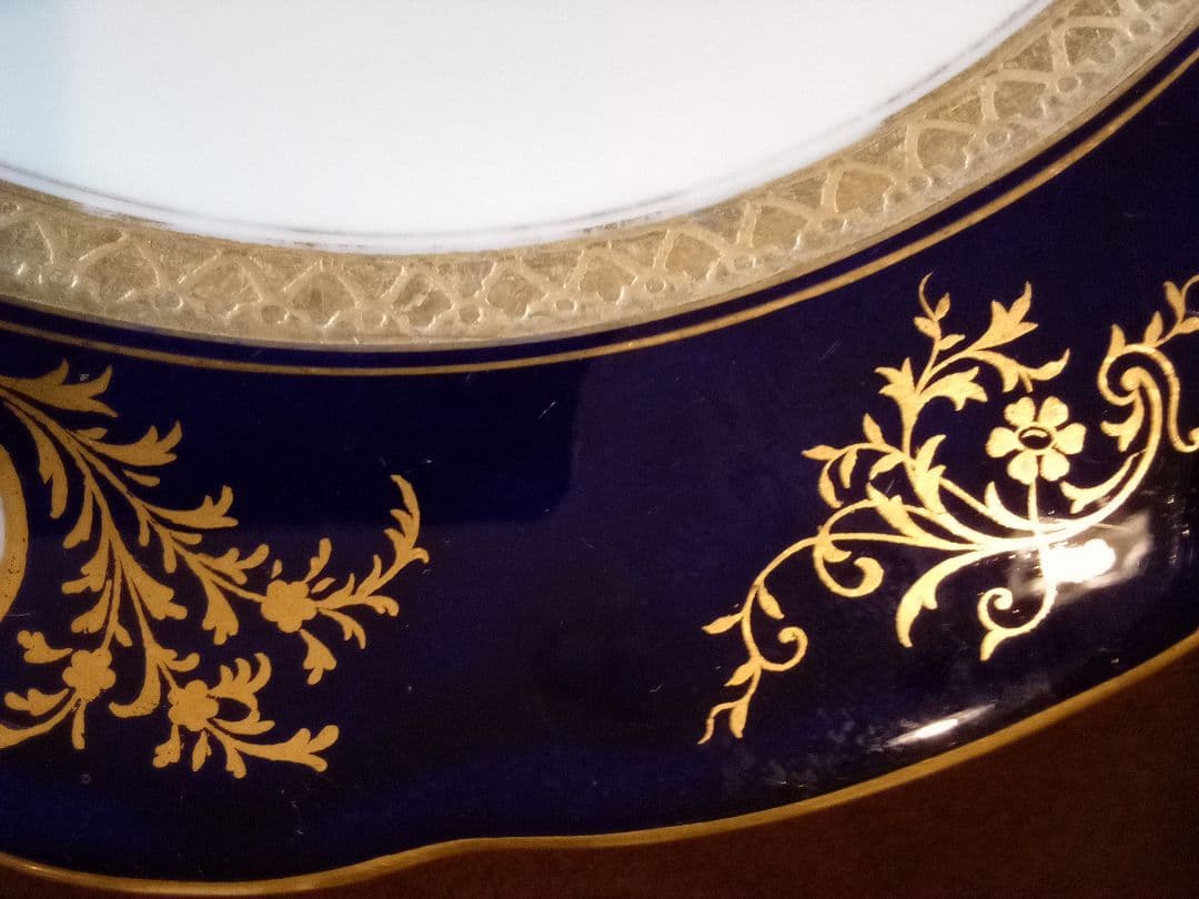 イギリス コ—ルポート キャビネットプレ—ト ４枚セット