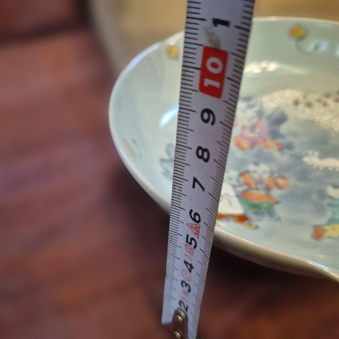 有田焼　佐藤走波　染錦唐子遊図三つなぶり