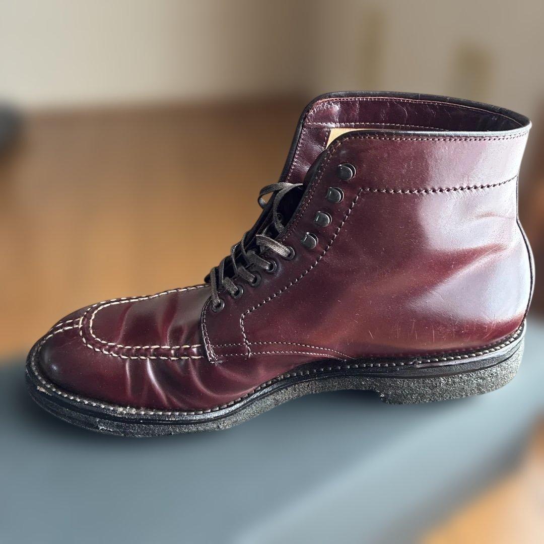 Aldenオールデン4540H タンカーブーツ　コードバン　バーガンディー8Ｄ